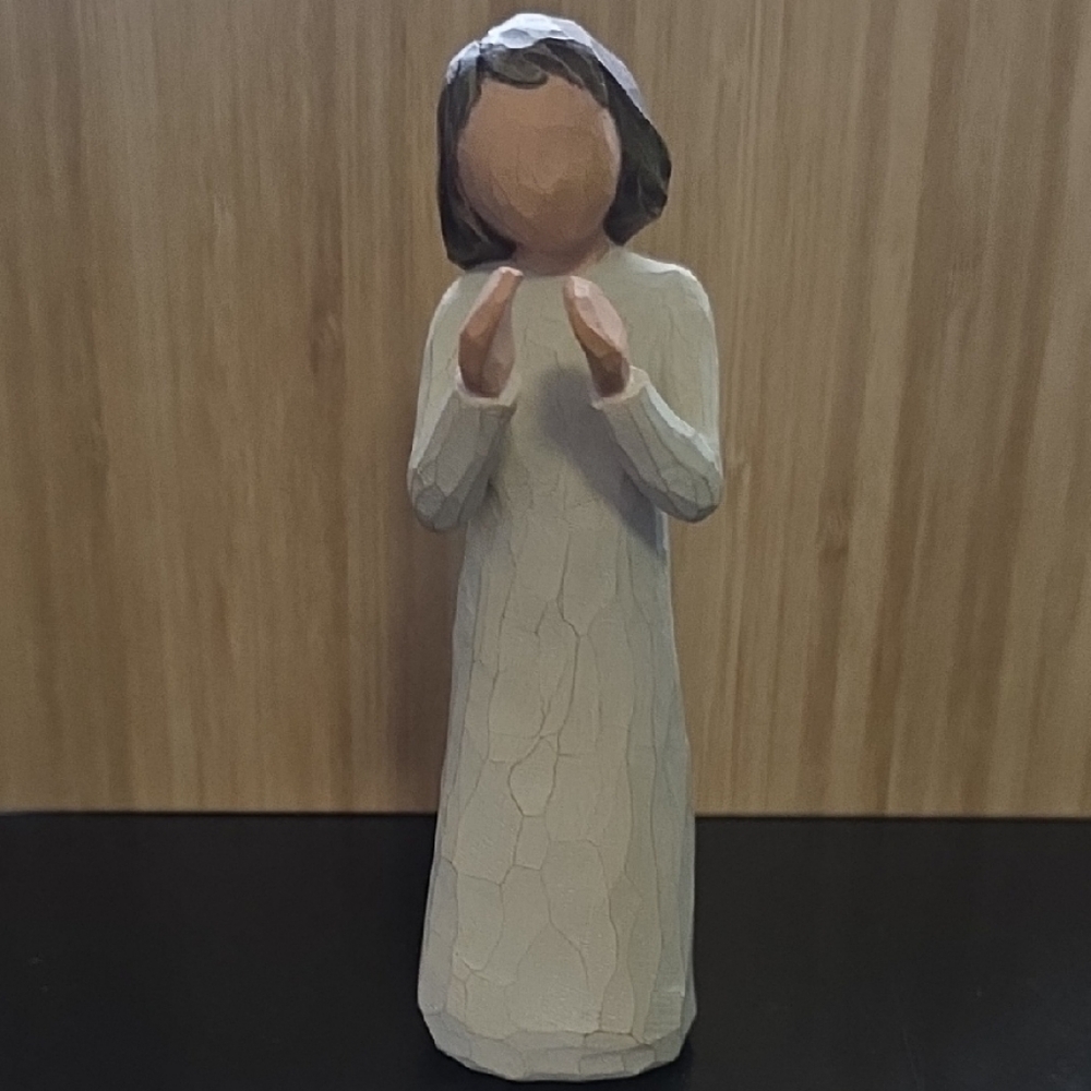 Willow Tree "Sisters By Heart"  Cream and Tan Sculpture